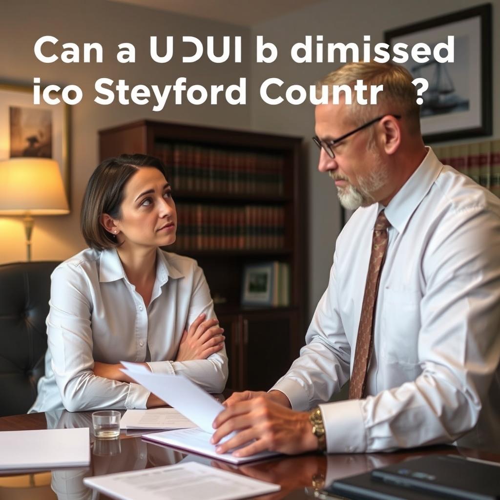 Can a DUI be dismissed in Stafford County