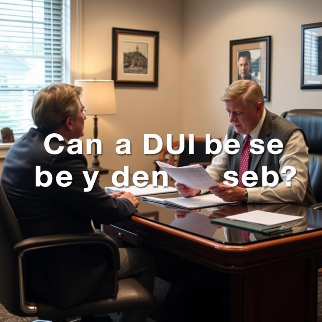Can a DUI be dismissed in York County