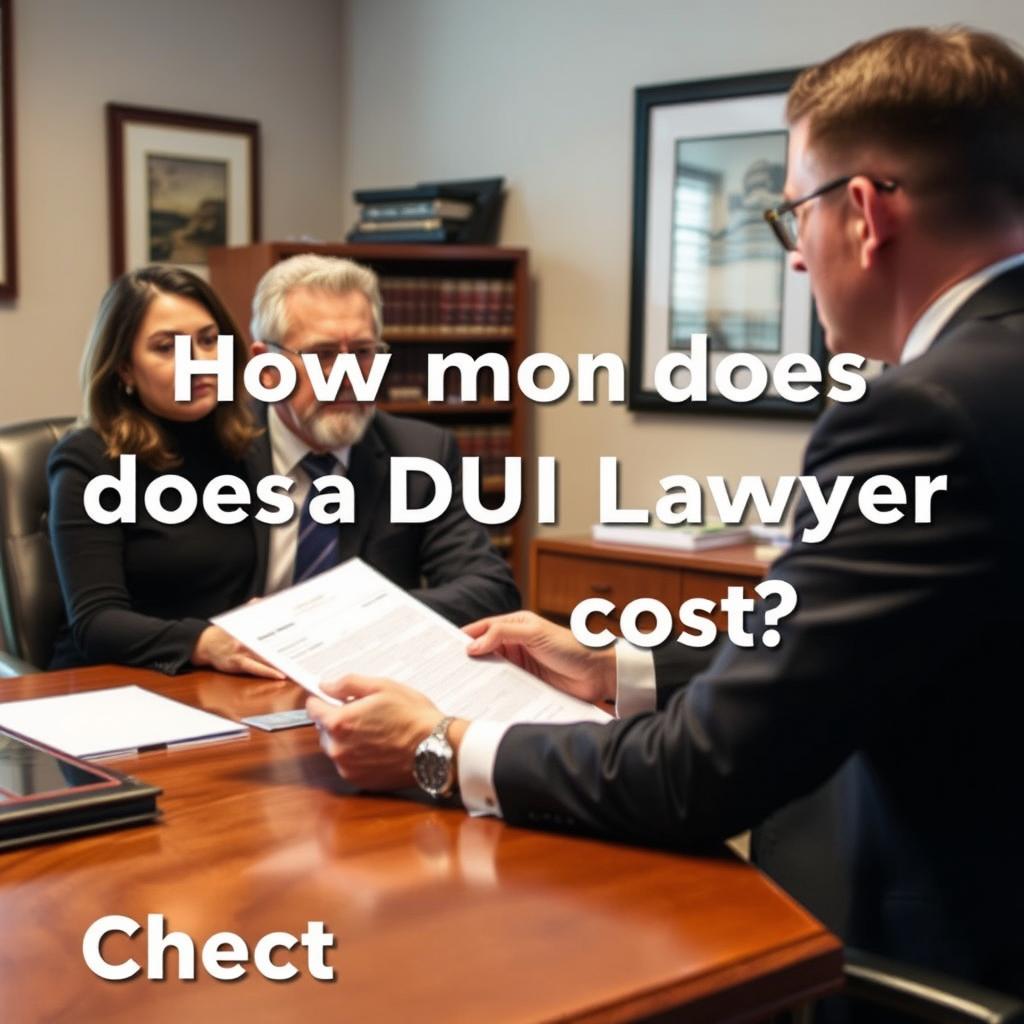 How much does a DUI lawyer cost in Chesterfield County